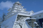 冬の鶴ヶ城turugajyou in winter